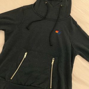 💛AVIATOR NATION BLACK NINJA HOODIE💛